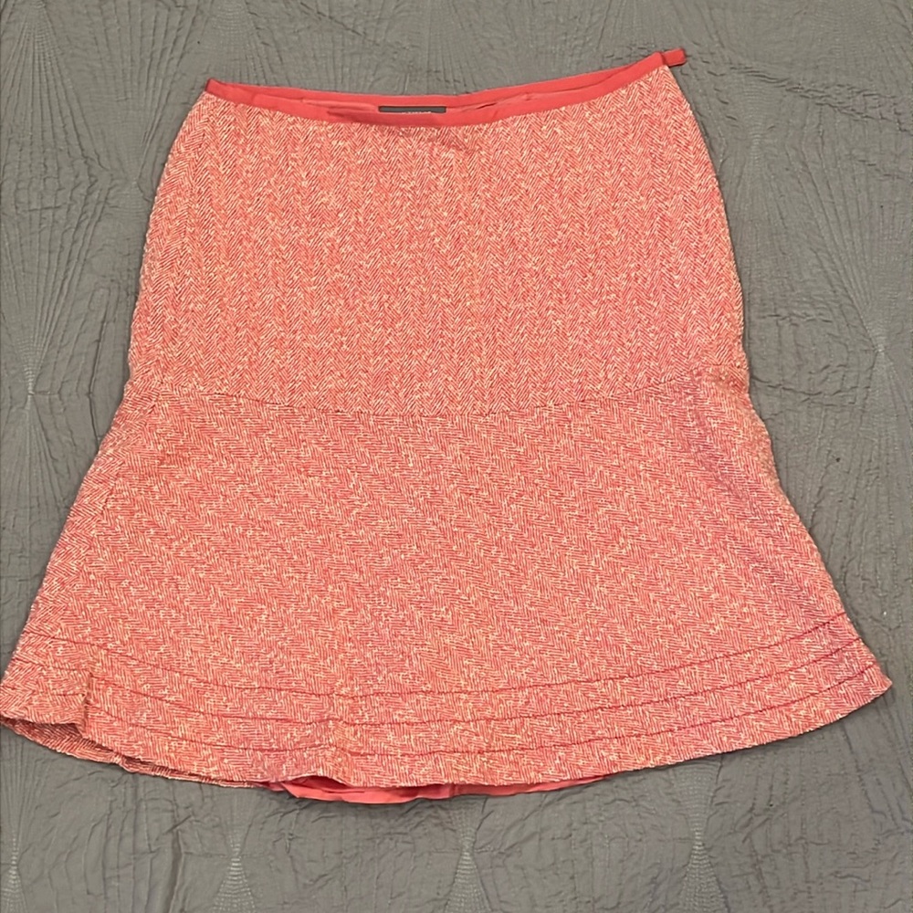 Ann Taylor Women’s herringbone wool skirt